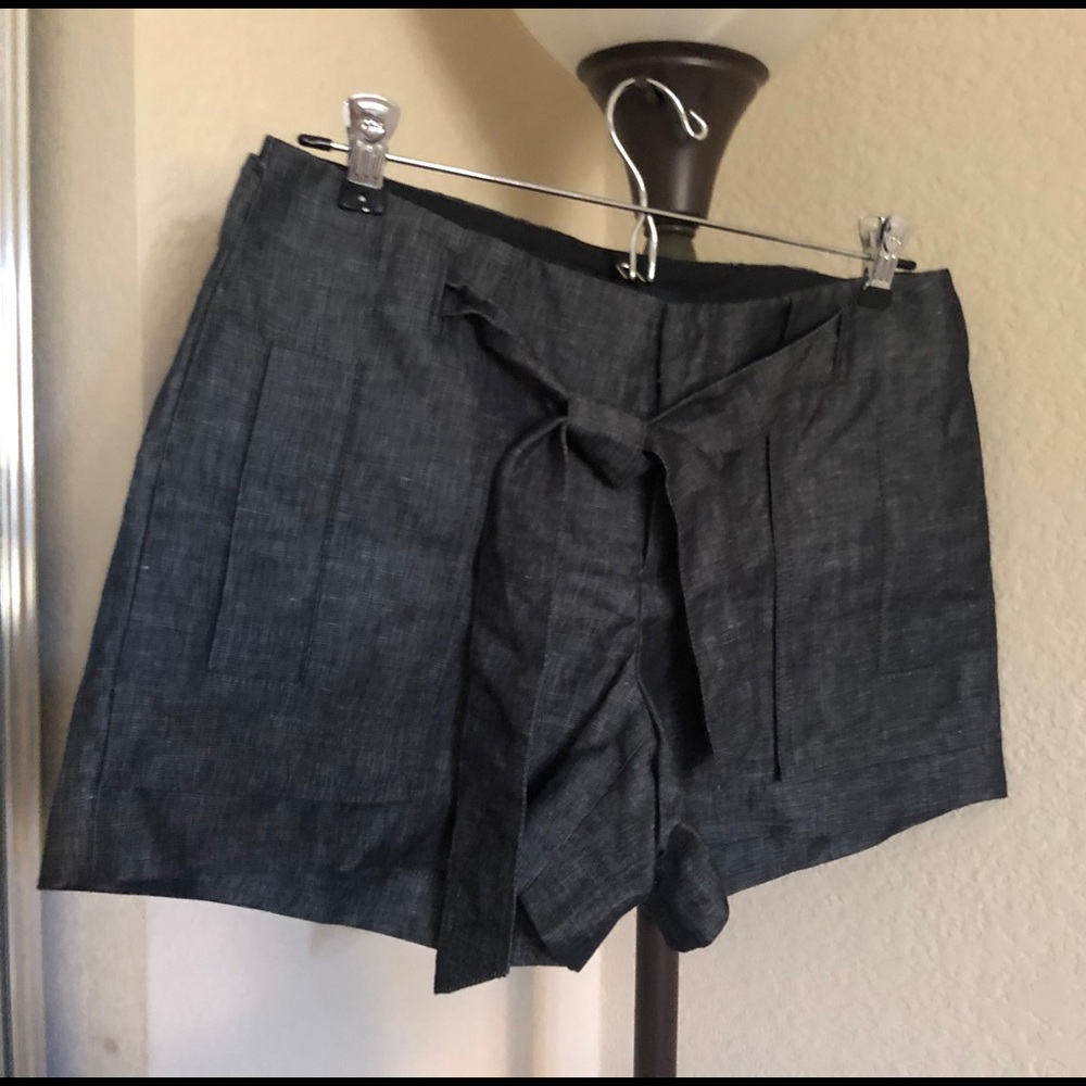Like New Banana Republic Dark Grey Weave Shorts